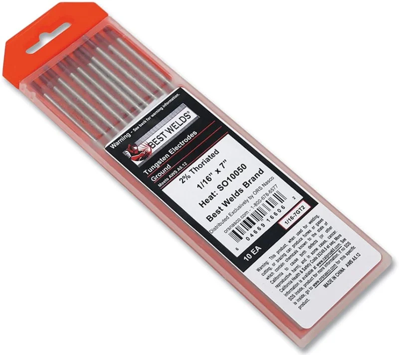 Best Welds 2% Thoriated Tungsten Electrode