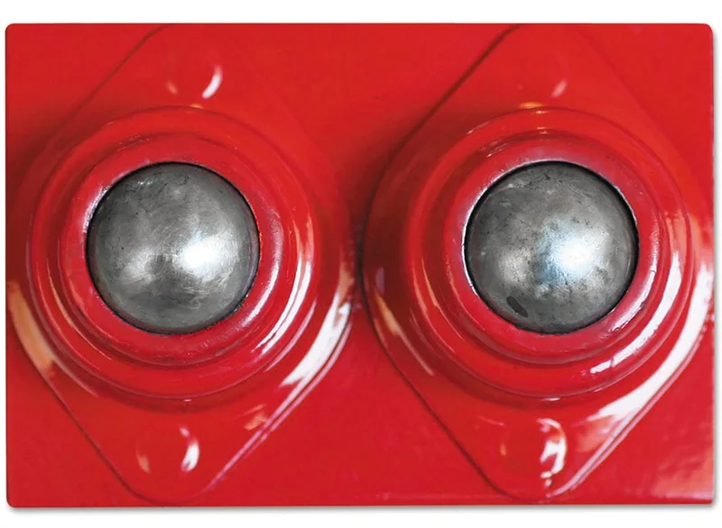 Best Welds Pipe Stand Dual Ball Transfer Head 900-PS-BTH-2