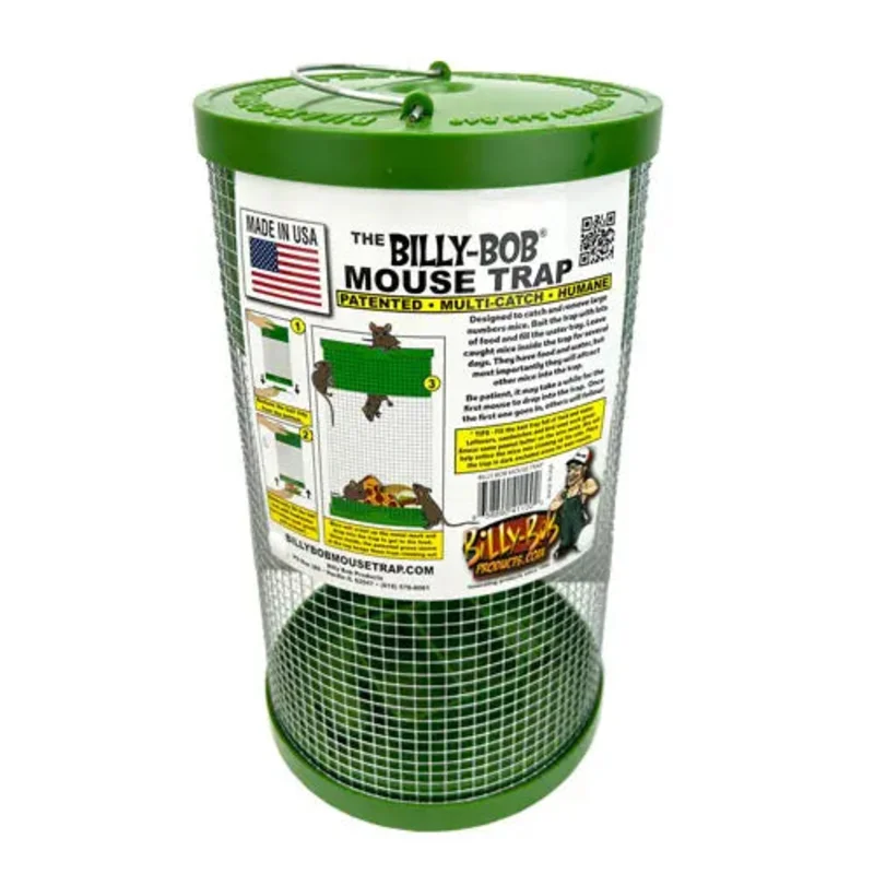 Billy-Bob Mouse Trap: Humane Multi-Catch Mouse Trap