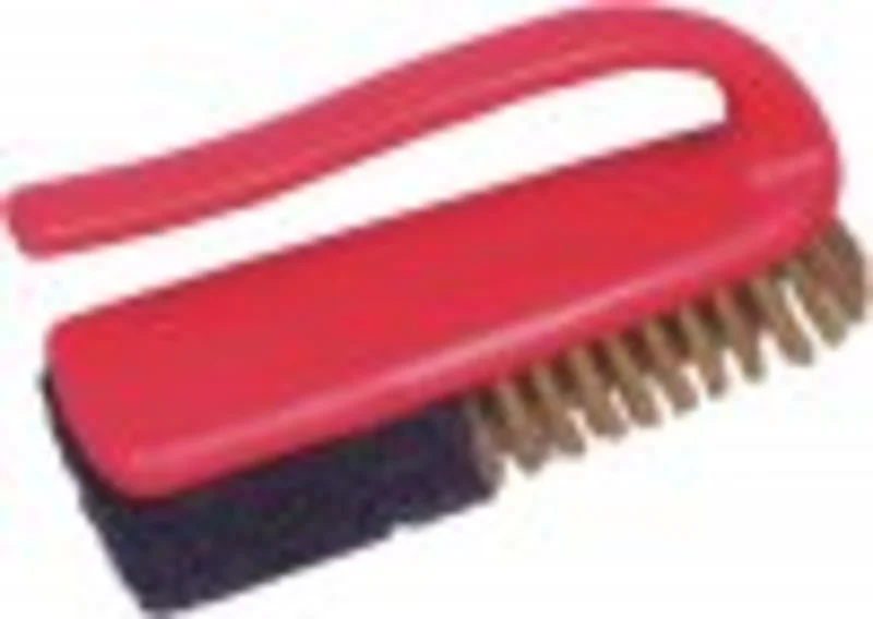 Birdwell Cleaning Products DYNAMIC DUO Bar-B-Que Grill Brush 2-3/4" x 2-3/4" x 1"