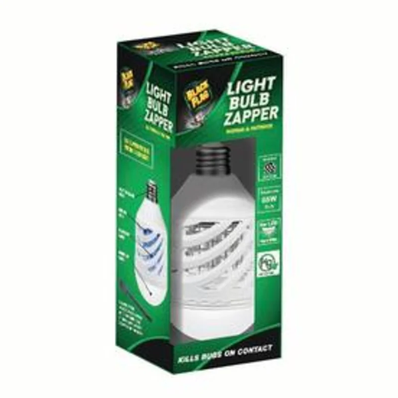 Black Flag Bzb-10n 9w Led Light Bulb Bug Zapper, White White
