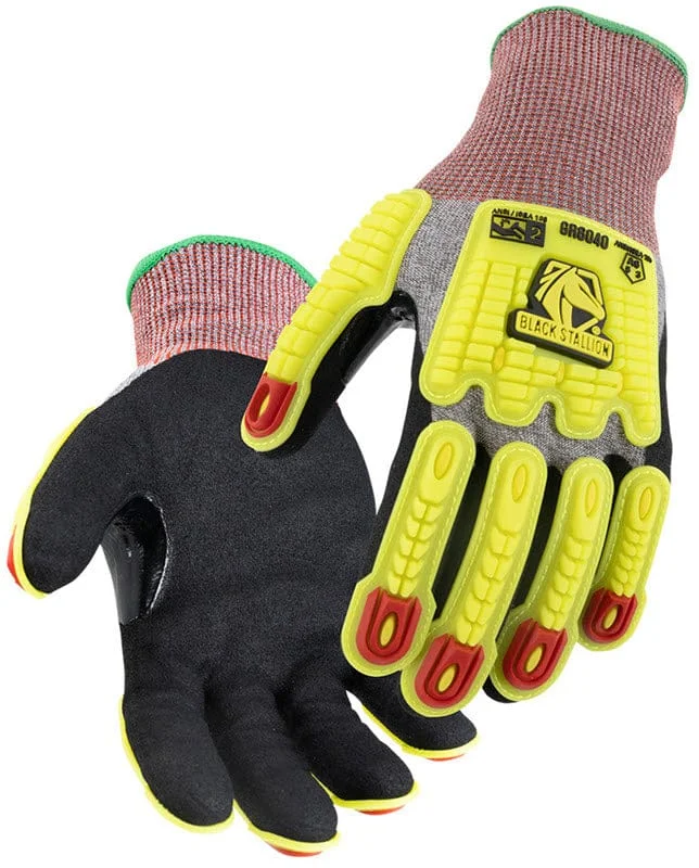 Black Stallion AccuFlex A6 Cut & Impact Resistant Gloves GR6040-GB