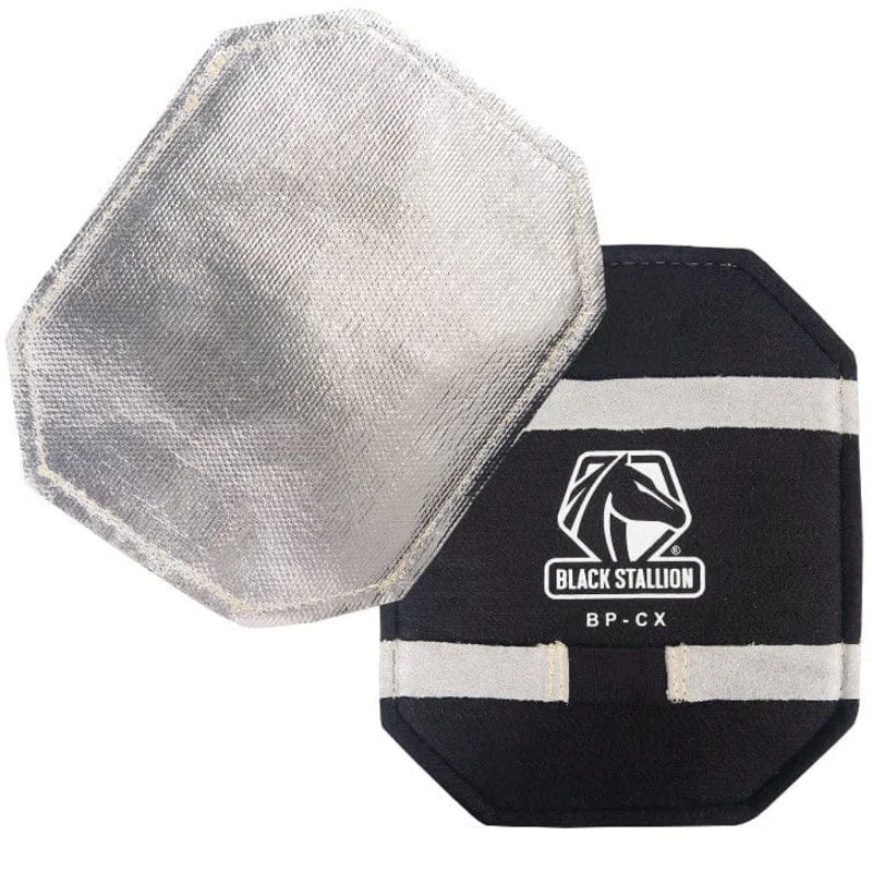 Black Stallion Aluminized Fiberglass & Carbon Felt Backpad BP-CX