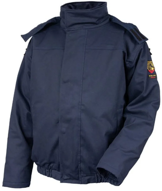 Black Stallion AR/FR Canvas Duck Insulated Welding Jacket JF5000-NV