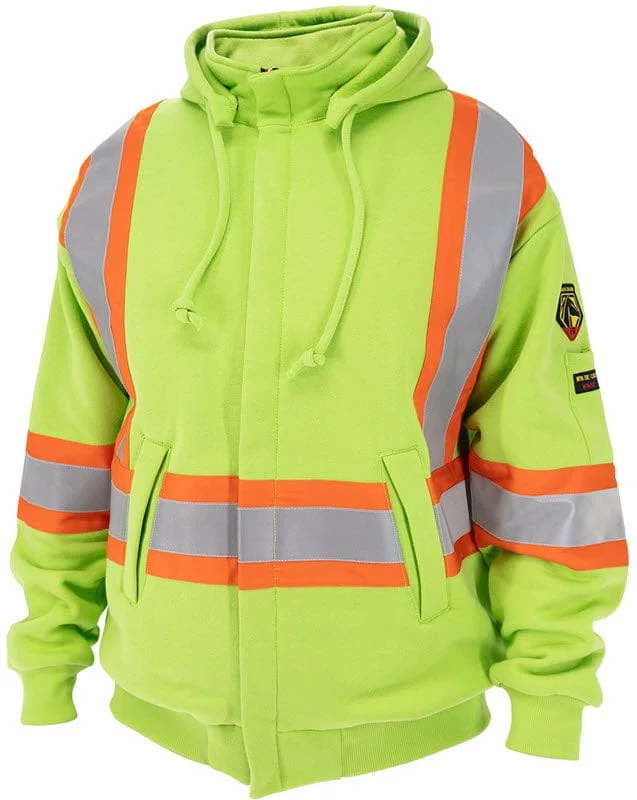 Black Stallion AR/FR Hi-Vis FR Cotton Sweatshirt JF1332-LM
