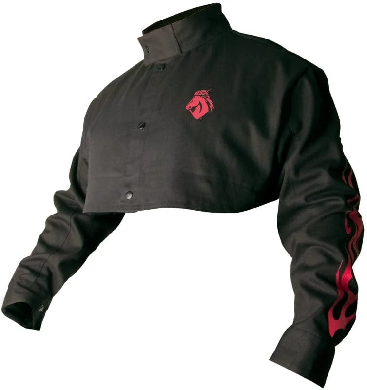 Black Stallion BSX FR Cotton Welding Cape Sleeves BX21CS