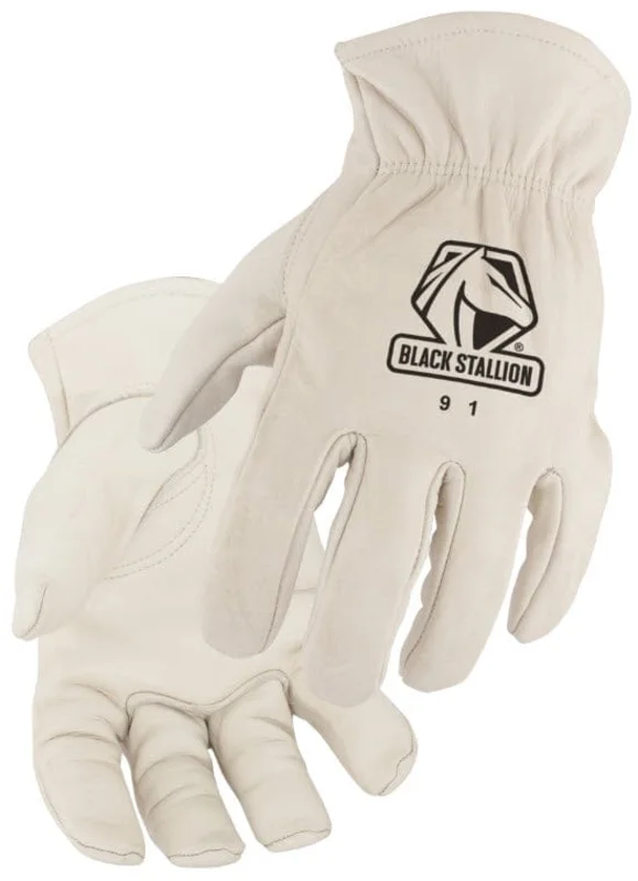 Black Stallion Drivers Gloves - Grain Cowhide 91