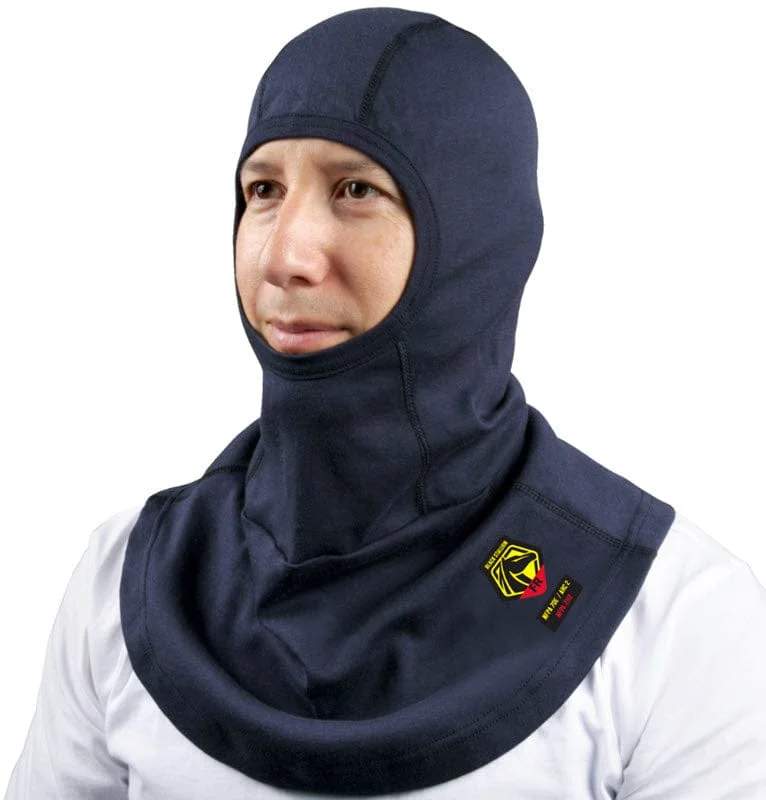 Black Stallion FR Cotton Balaclava with Neck Drape AH1520