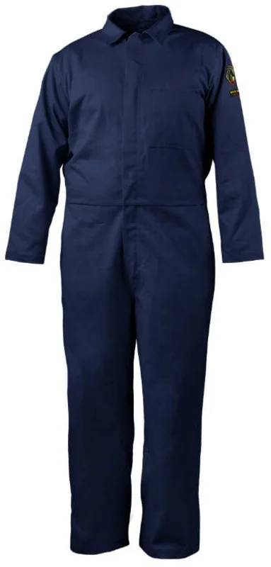 Black Stallion NFPA 2112 Flame Resistant Navy Coveralls CF2117-NV