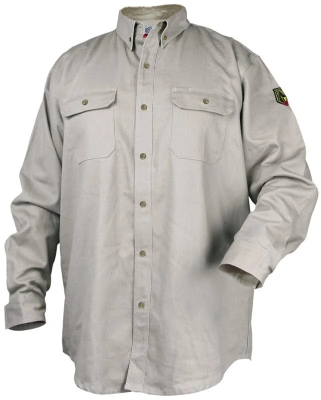 Black Stallion Stone Khaki AR/FR Work Shirt WF2110-ST