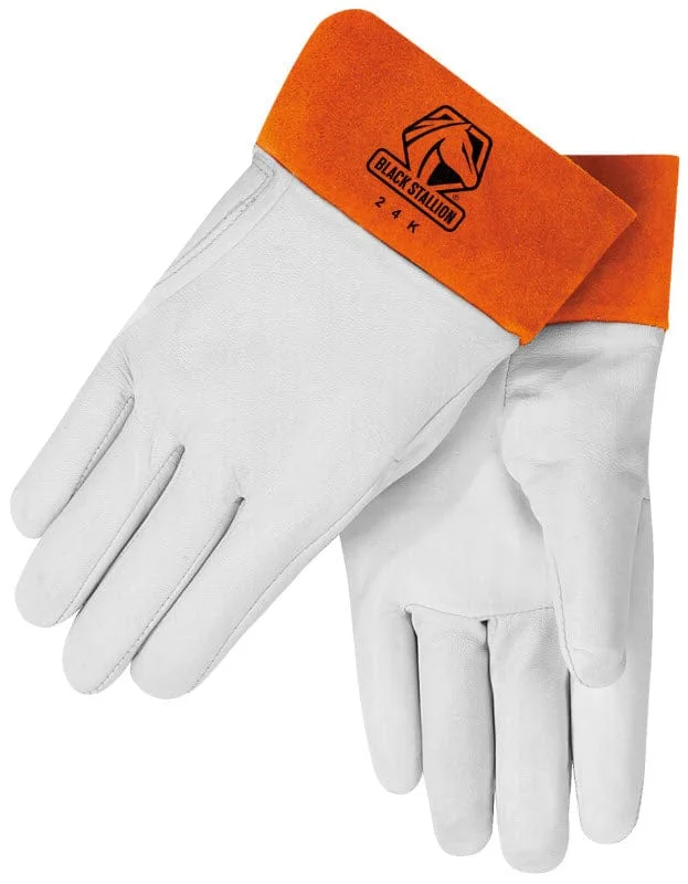 Black Stallion Welding Gloves - Kidskin TIG Glove 24K