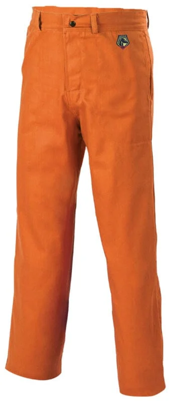 Black Stallion Welding Pants - FR Orange Cotton FO9-32P