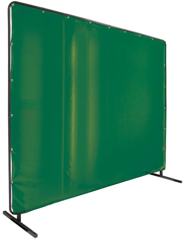 Black Stallion Welding Screen - Green Vinyl