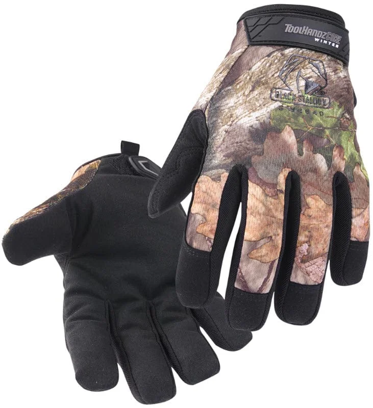 Black Stallion Winter Mechanic's Gloves - ToolHandz Mossy Oak GW4640