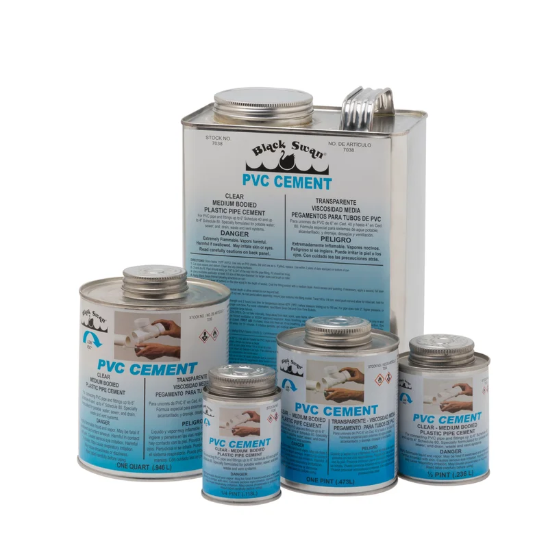 Black Swan PVC Cement - Medium 8 oz.