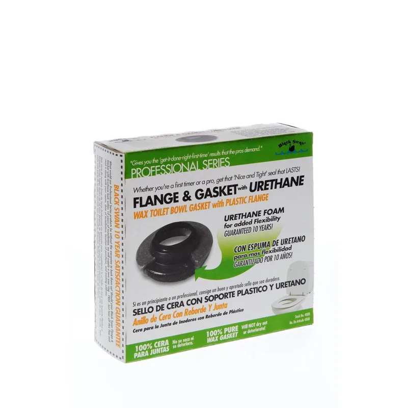 Black Swan's Flange & Gasket with Urethane 4" x 3"