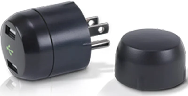 BLACK USB WALL CHARGER