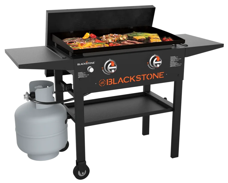 Blackstone 2 Burner 28" Gas Griddle in Classic Black