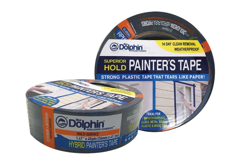 Blue Dolphin Exterior Smooth Surface Tape 1.41" x 45 Yards