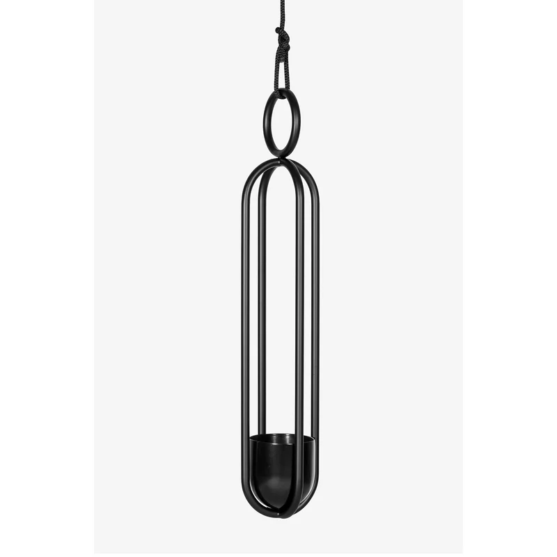 Blumenampel - Hanging Flower Vase Raw Steel