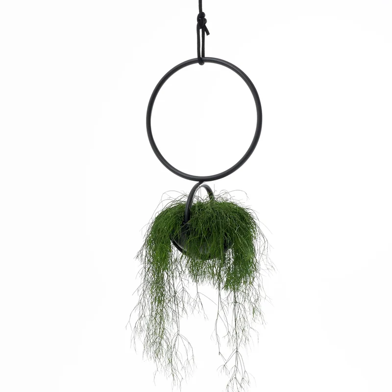 Blumenkugel - Hanging Flower Bowl Raw Steel