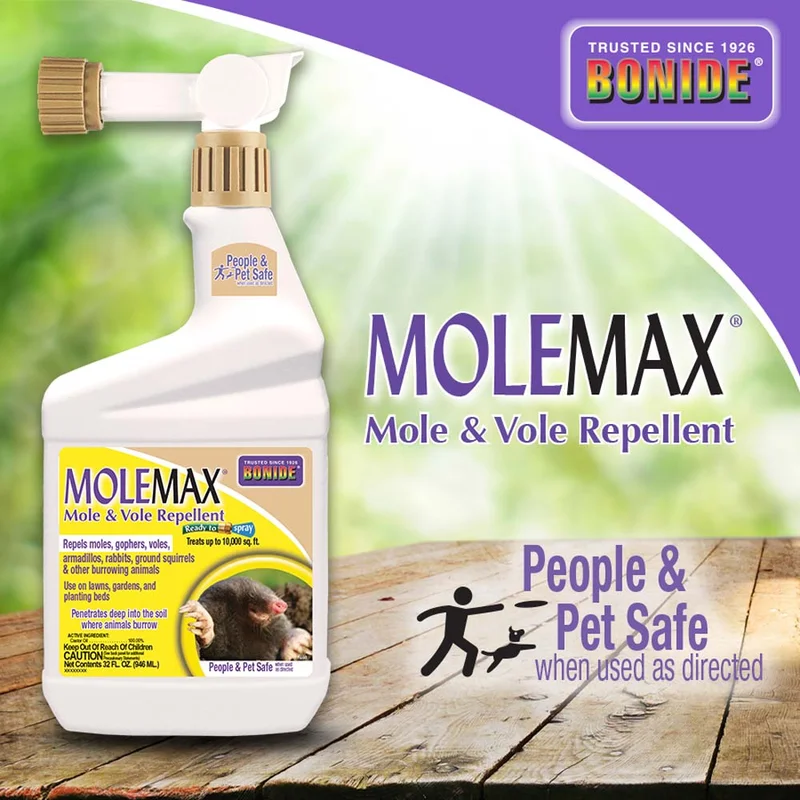 Bonide MoleMax Mole & Vole Repellent RTS