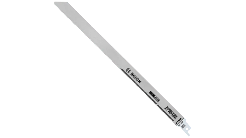 Bosch 5 pc. 12 In. 10/14 V TPI All-Purpose Demolition Reciprocating Saw Blades