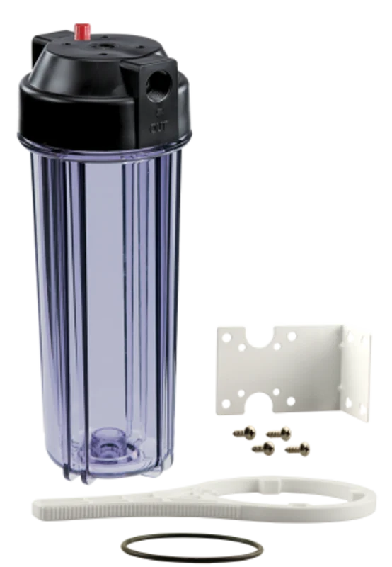 Boshart Filter Housing Kits Clear Standard Slim 14FHK-SLC-1007 10"