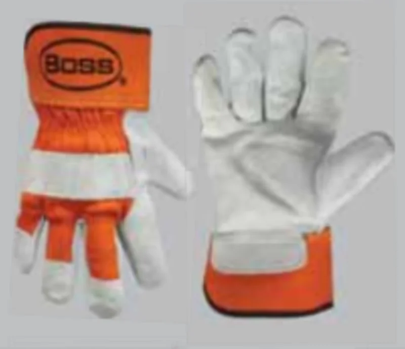Boss Double Palm Gloves Orange