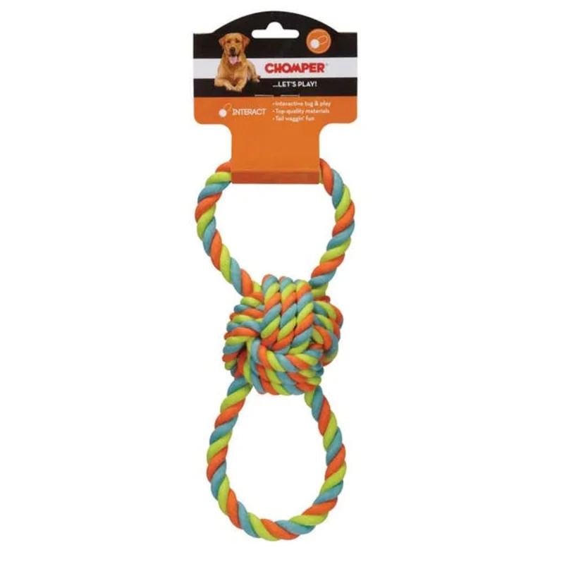 Boss PetEdge Chomper Figure 8 Rope Dog Toys