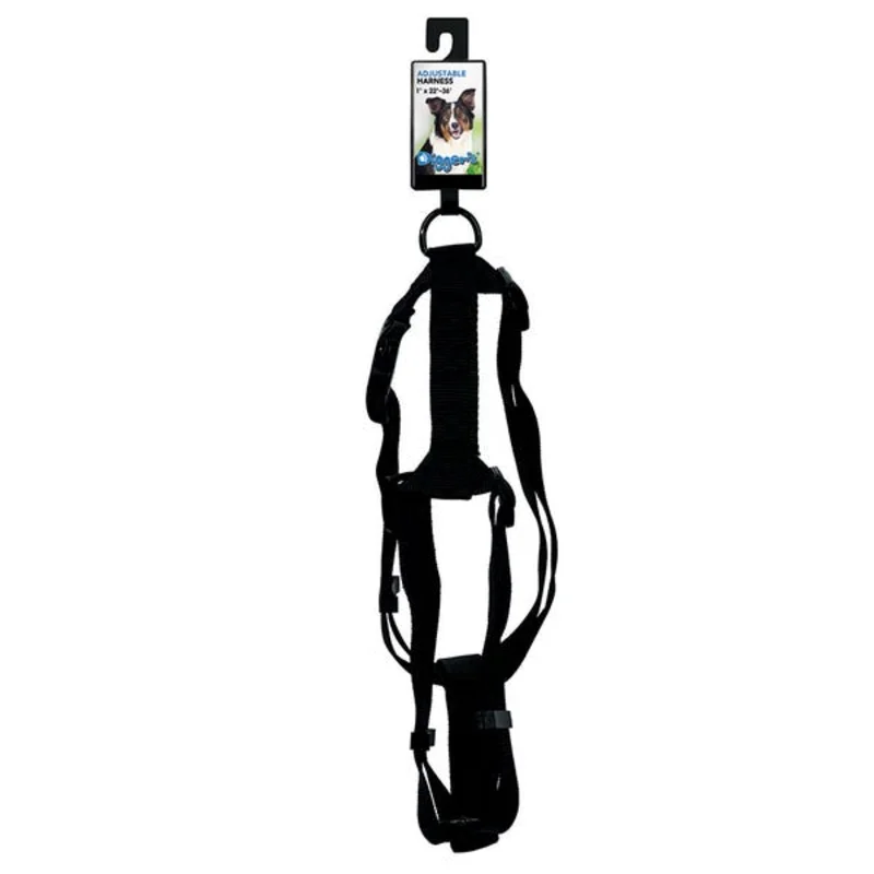 Boss Petedge Digger's 1" Adjustable Harness-Black Black