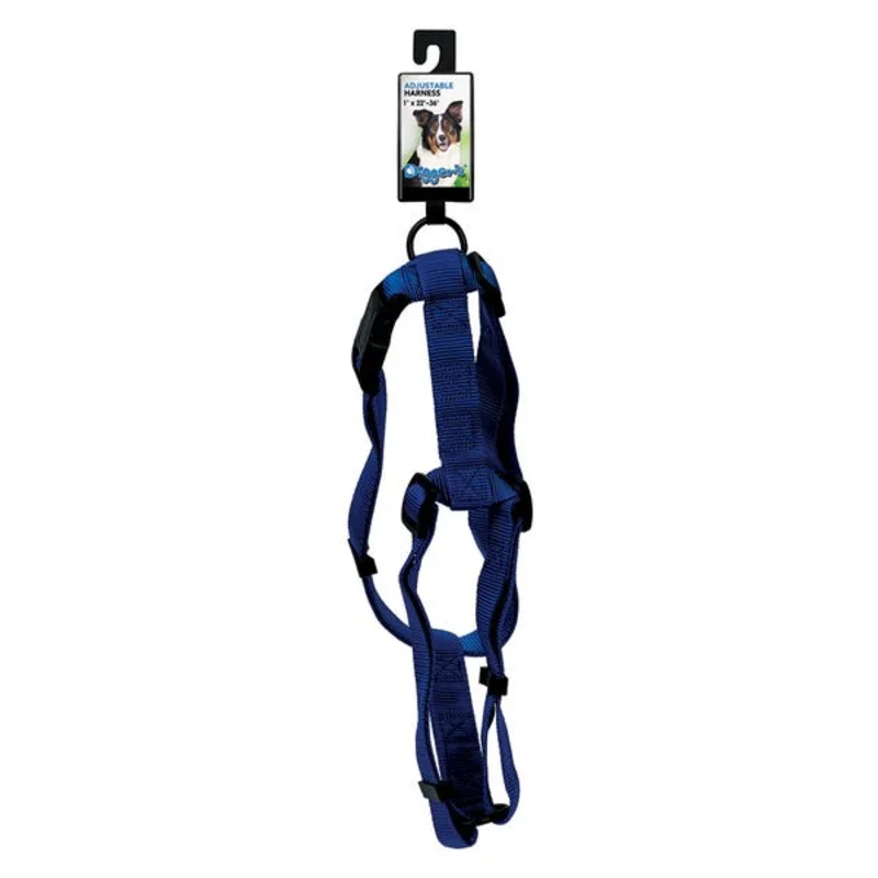 Boss Petedge Digger's 1" Adjustable Harness-Blue Blue