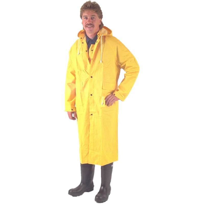 Boss XXL PVC Raincoat Yellow Yellow