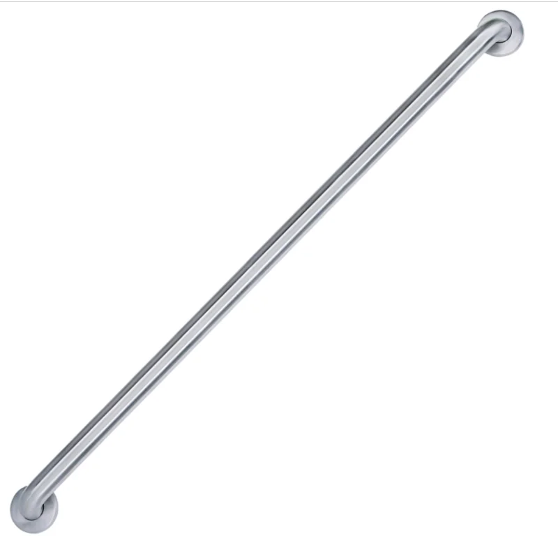 Boston Harbor SG01-01&0148 Safety Grab Bar, 48 in L Bar, Stainless Steel, Wall Mounted Mounting Stainless Steel