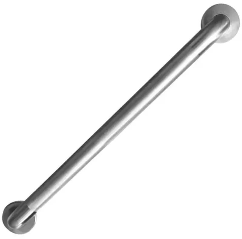 Boston Harbor SG01-01&0424 Grab Bar, 24 in L Bar, Stainless Steel, Wall Mounted Mountingn Stainless Steel