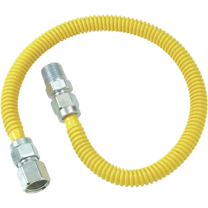 BrassCraft ProCoat 1/2 In. x 3/8 In. x 36 In. Gas Connector