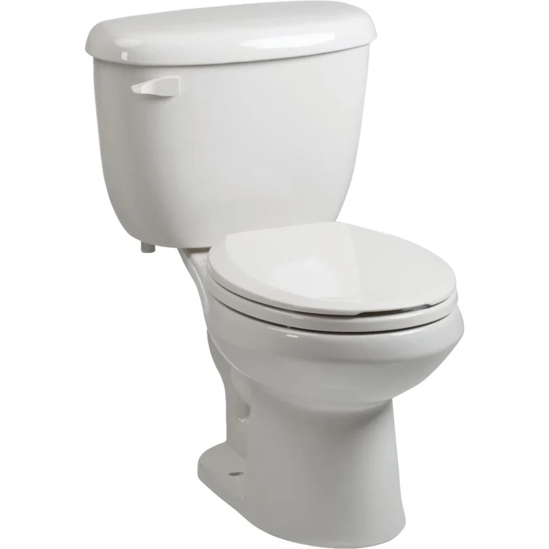 Briggs White Round Bowl 1.28 GPF Toilet Express