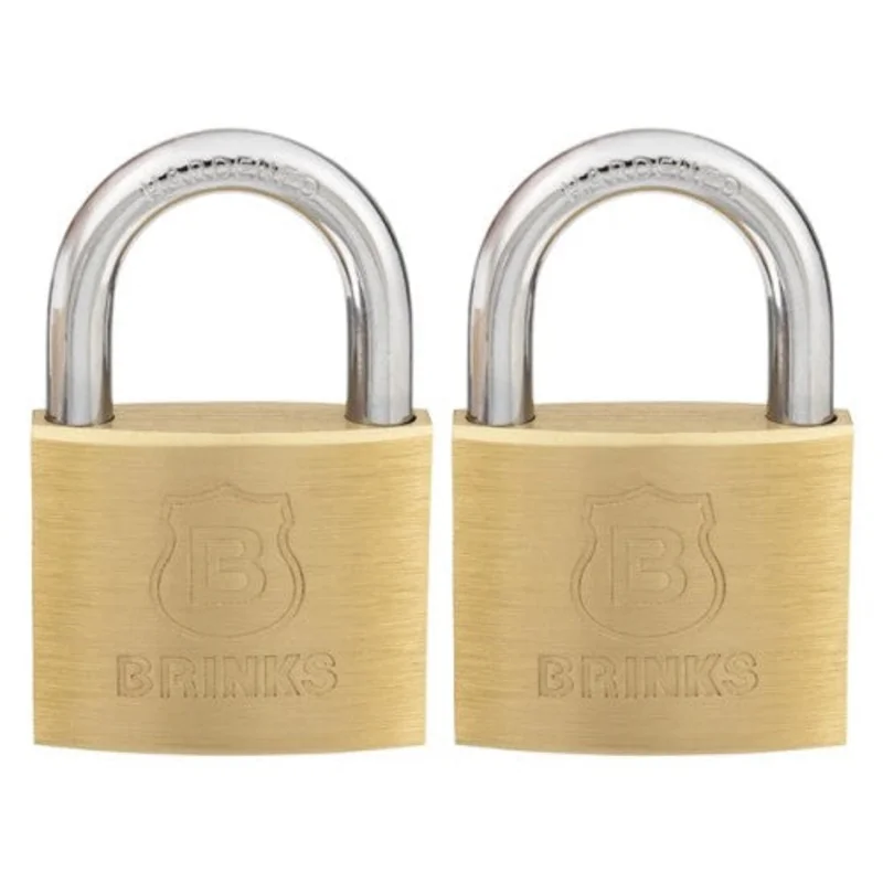Brinks 40mm Brass Body Padlock