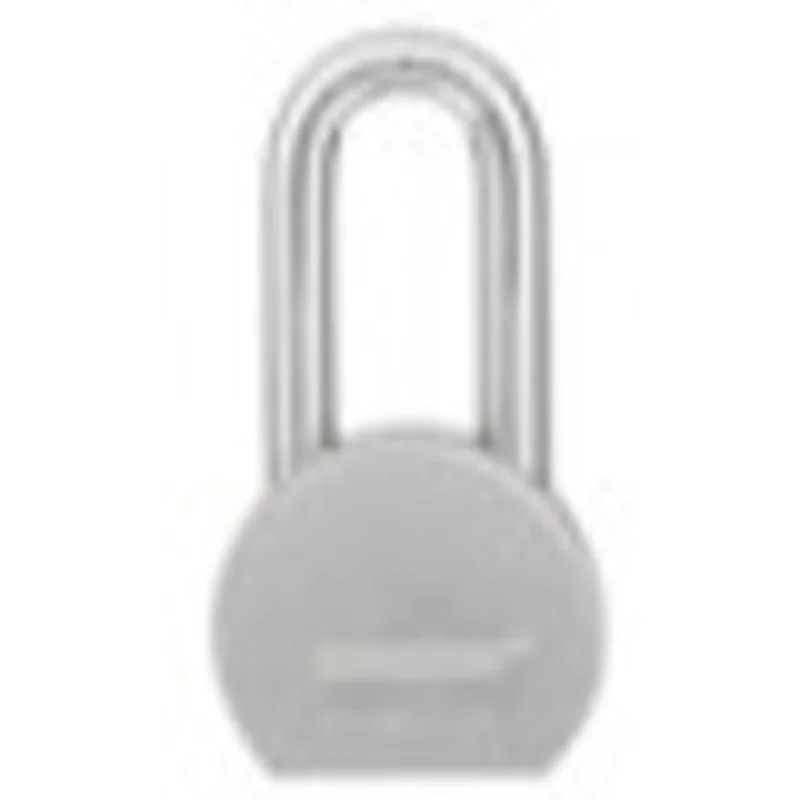Brinks Commercial  63.5mm Commercial Solid Steel Keyed Padlock - Solid Steel Body with Boron Steel Shackle