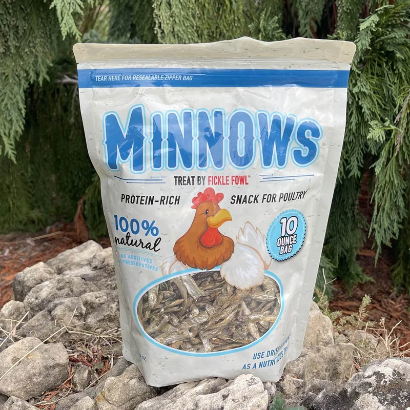 Buffalo Fickle Fowl Dried Minnows