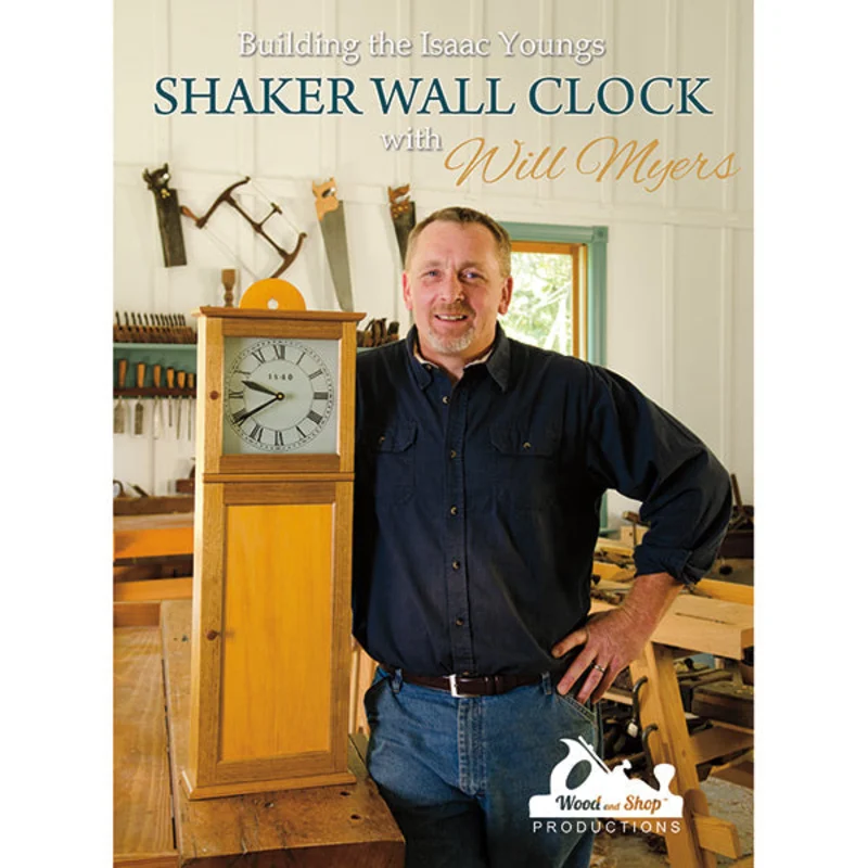 "Building the Isaac Youngs Shaker Wall Clock with Will Myers" in HD (Stream + Download)
