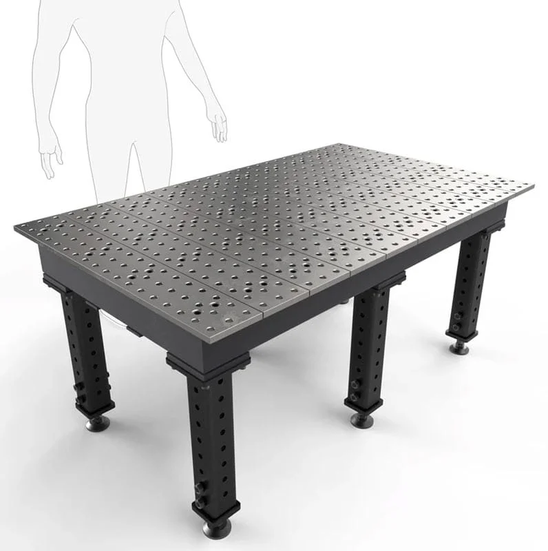 BUILDPRO MAX Adjustable Leg Welding Table 5' x 3' (Standard) TMR56036F