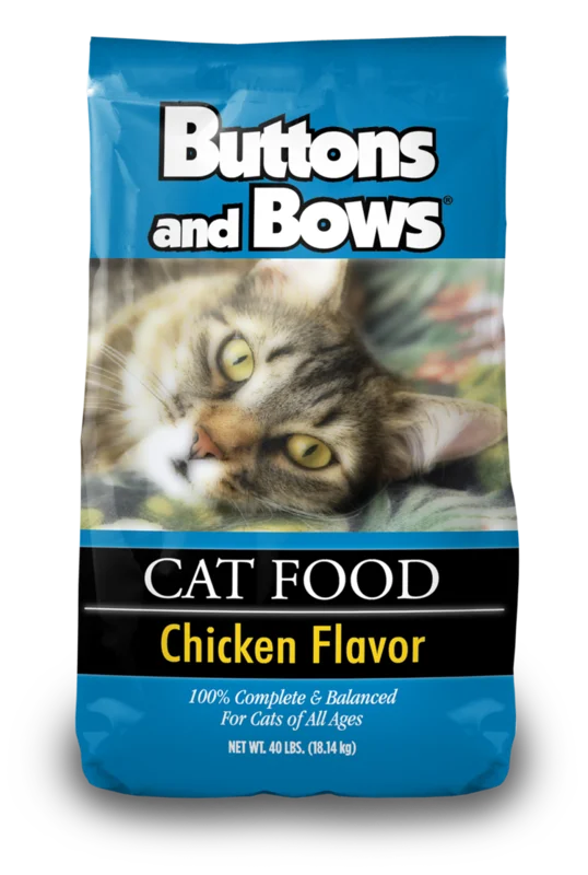 Buttons & Bows Chicken Flavor Cat Food