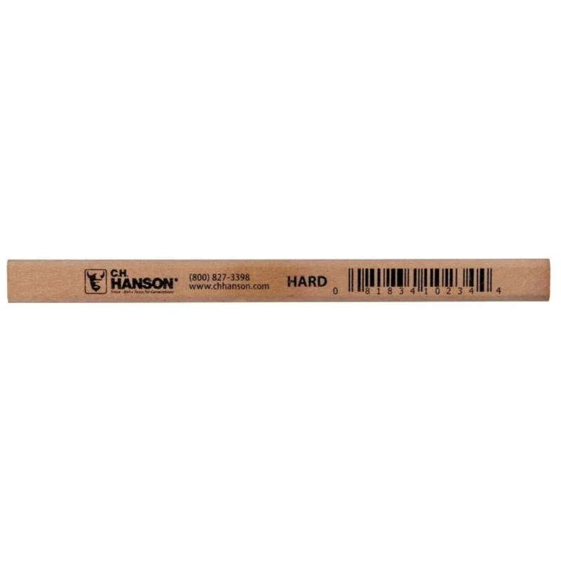 C.H. Hanson Carpenter Pencil-Hard Lead Raw Basswood