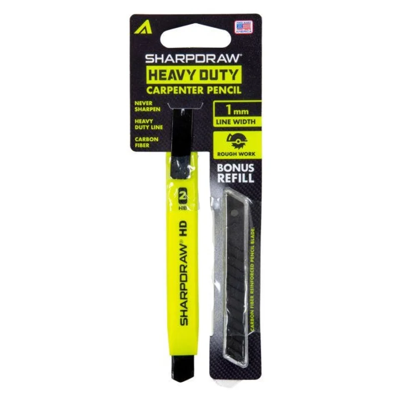 C.H. Hanson Sharpdraw-HD Carpenter Pencil w/ Refill