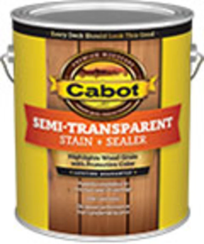 Cabot Semi-Transparent Deck & Siding Stain 1 Quart Neutral Base Opaque