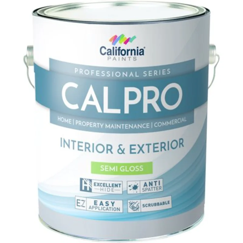 California Products CalPro Interior/Exterior Semi Gloss Neutral Base 1 Gallon