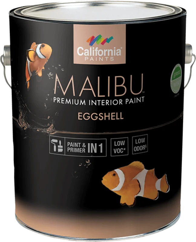 California Products Malibu Premium Interior Paint Eggshell Tint Base - 1 Gallon