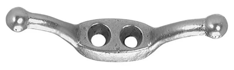 Campbell 4-1/2 Rope Cleat, Nickel Plated, #4015