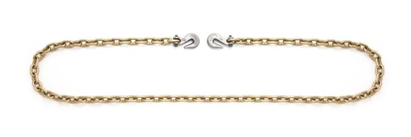 Campbell 5/16" x 16' Grade 70 Binder Chain w/Clevis Grab Hooks Each End